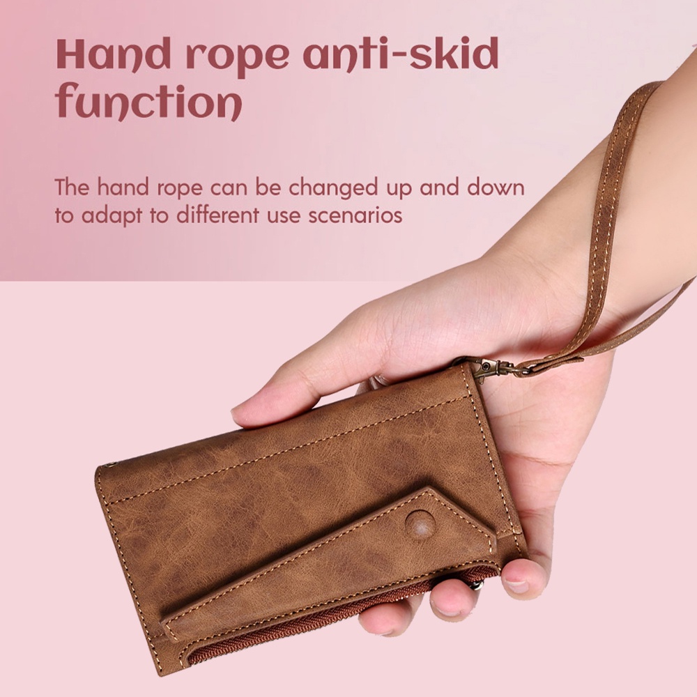 Ví flip leather case cho oppo reno 10 pro reno10 pro + ốp lưng điện thoại di động dây kéo sang trọng bao da điện thoại thông minh android cover