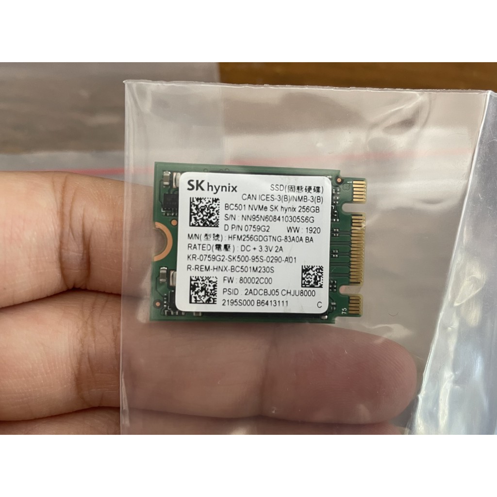 Ổ Cứng SSD KIOXIA 256GB M.2 NVME