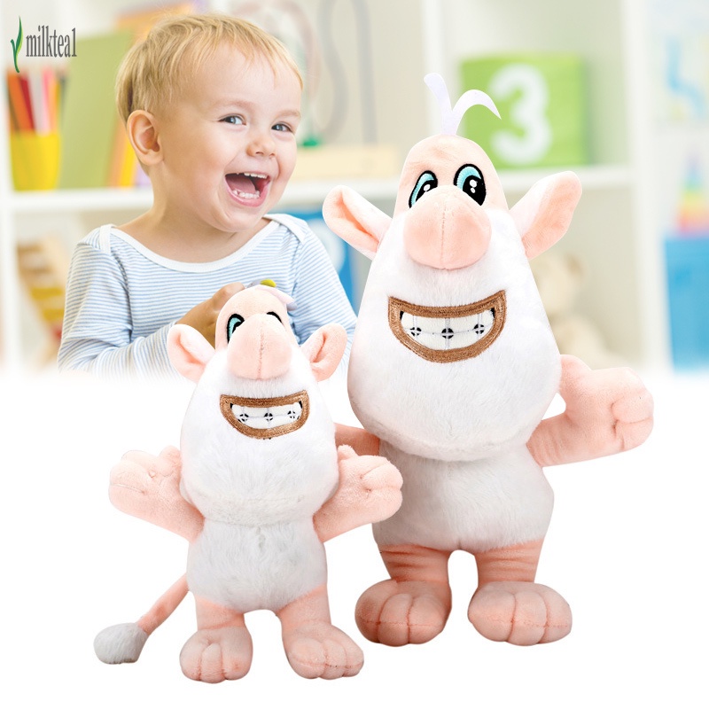 Thú nhồi bông hình chú heo trắng hoạt hình Booba Buba