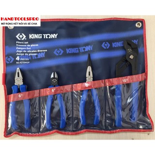 Bộ kìm 4 cái kingtony 42104gp