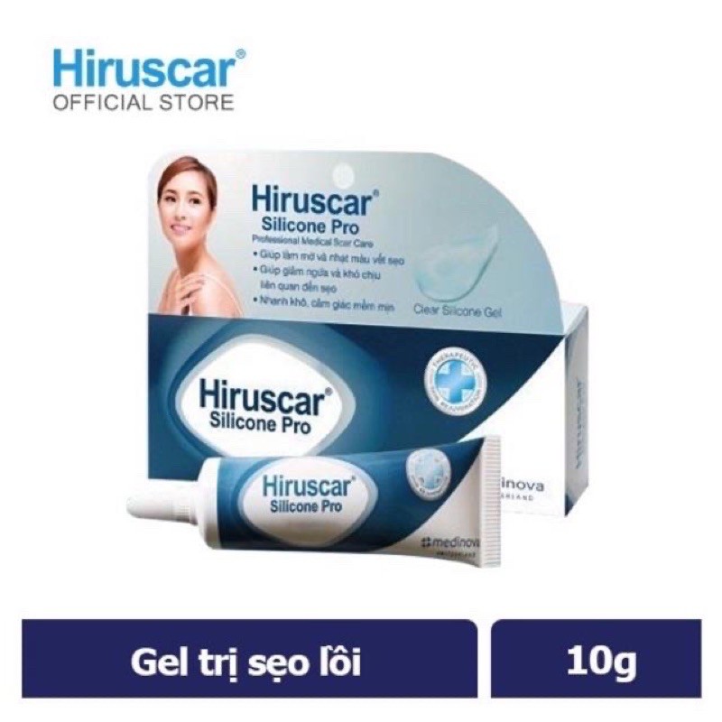 Gel mờ sẹo Hiruscar Silicone pro - Gel