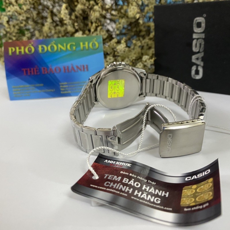 Đồng hồ nam dây kim loại Casio Anh Khuê MTP-1370D-1A1VDF