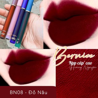 Son kem BERNICE - 08 màu ĐỎ NÂU