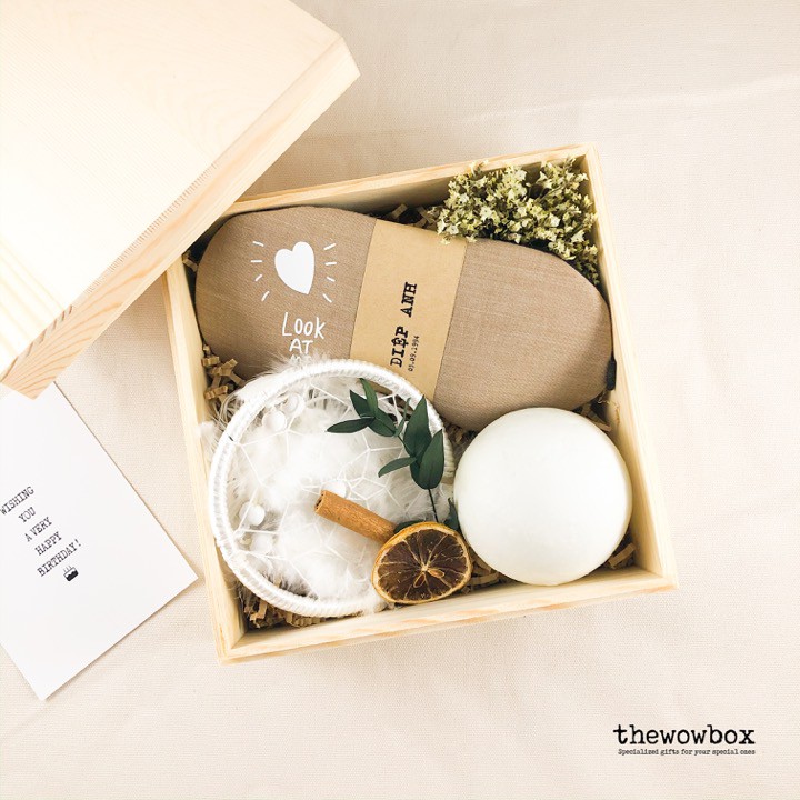 THE GOOD-NIGHT BOX – Quà tặng sinh nhật, quà 20/10, quà 8/3, quà Valentine, quà Noel THE WOW BOX