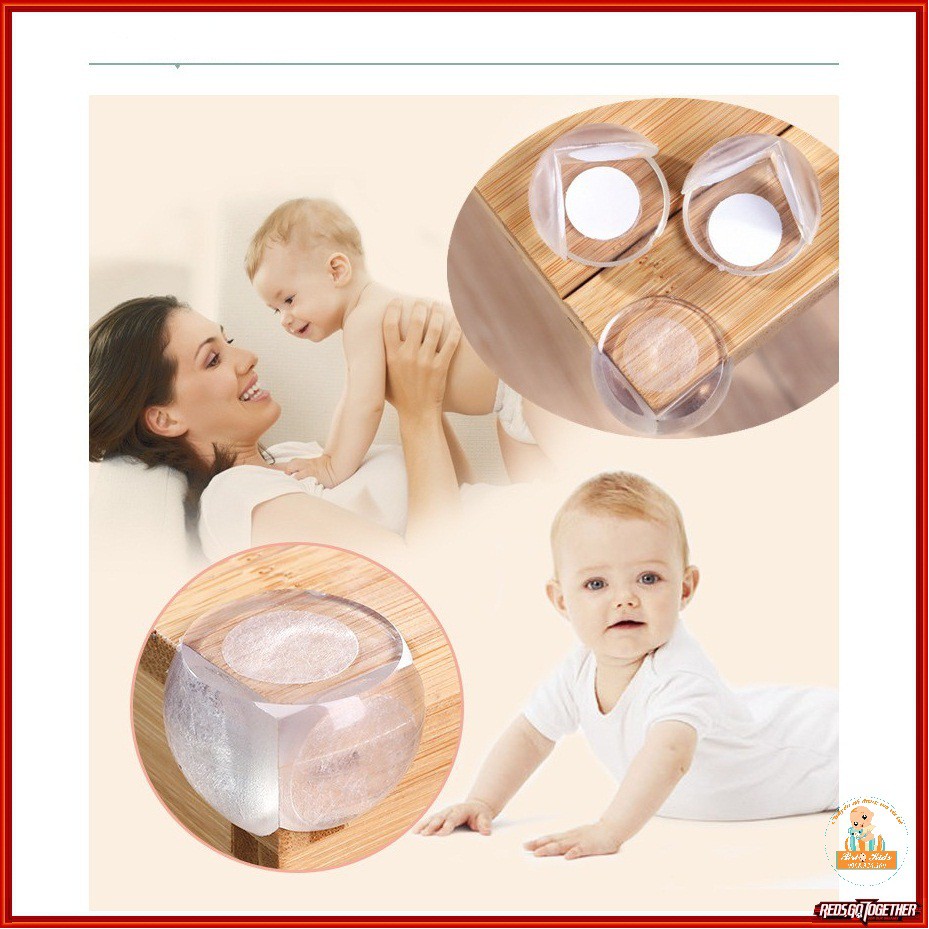 Combo 10c bọc góc, cạnh bàn an toàn cho bé