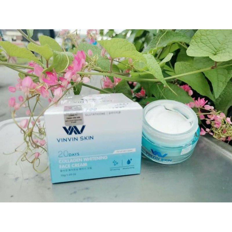 (Chính Hãng) Kem  Dưỡng Trắng, Phục Hồi Hư Tổn Làn Da VINVIN SKIN 30g | BigBuy360 - bigbuy360.vn