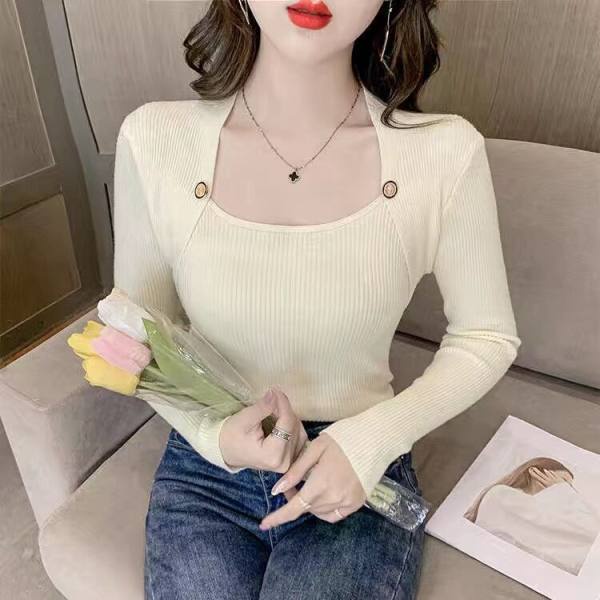 Áo dệt kim NRVP thời trang phong cách Hàn Quốc cho nữ