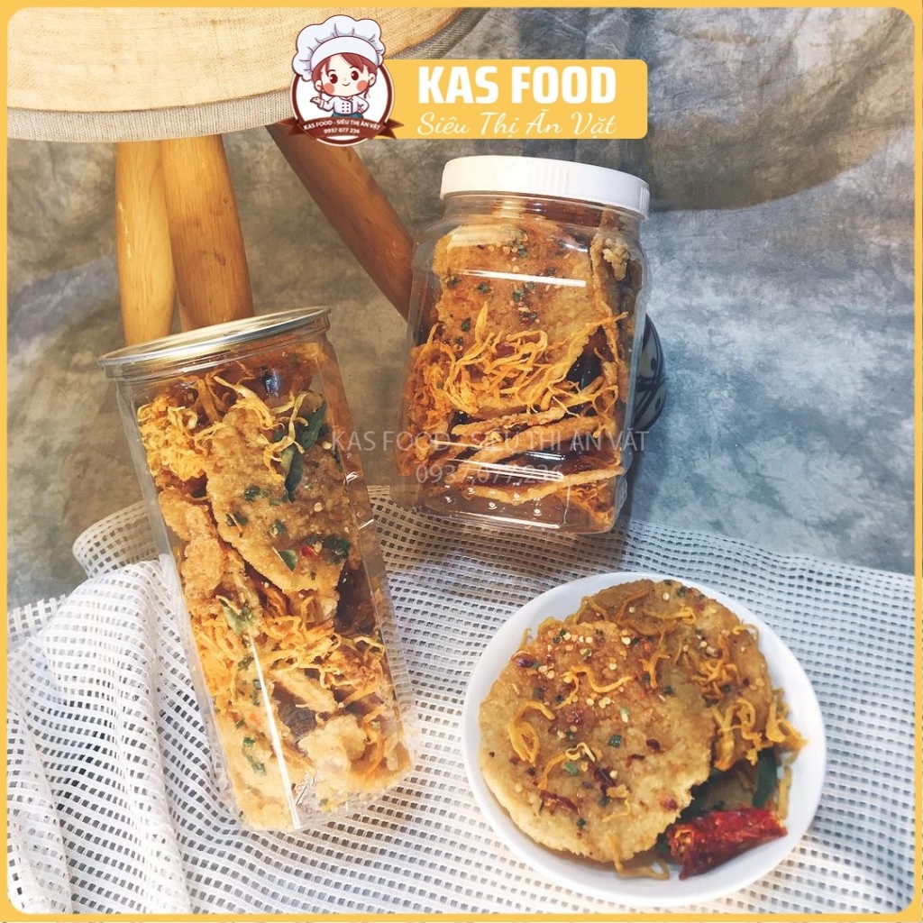 Cơm cháy chiên nước mắm lắc khô gà CCKG3/450 thơm ngon, giòn tan, loại dày 300/450g - Kas Food | BigBuy360 - bigbuy360.vn