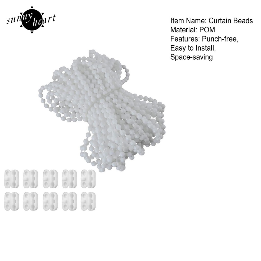 1 Bộ Dây Kéo Rèm Cửa Sổ Đính Hạt Bền Bỉ