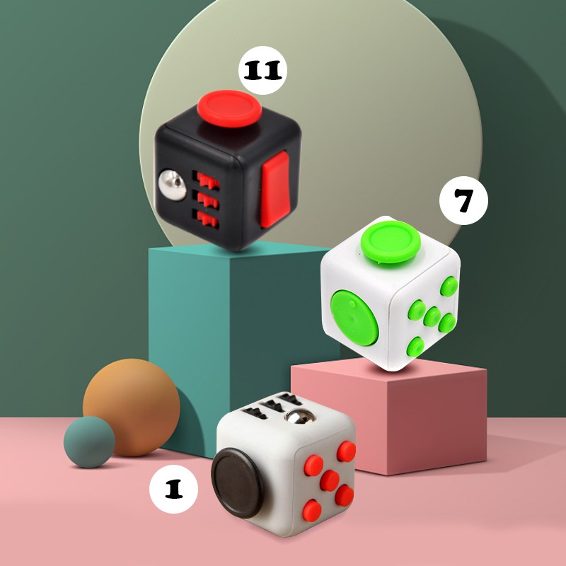 Đồ Chơi Fidget Cube Giúp Giảm Căng Thẳng
