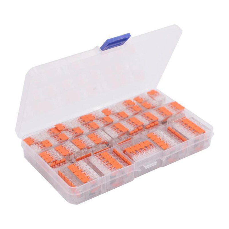 Set 75 Đầu Nối Dây Điện 2 Cổng 3 Cổng 5 Cổng Mini Tiện Dụng