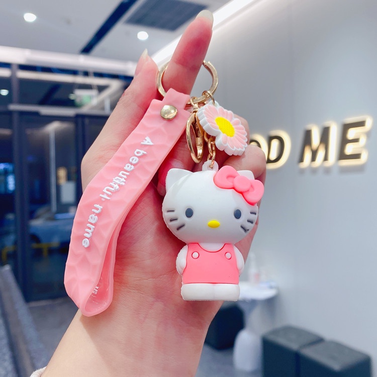 Mới Móc Khóa Hình Mèo Hello Kitty Dễ Thương