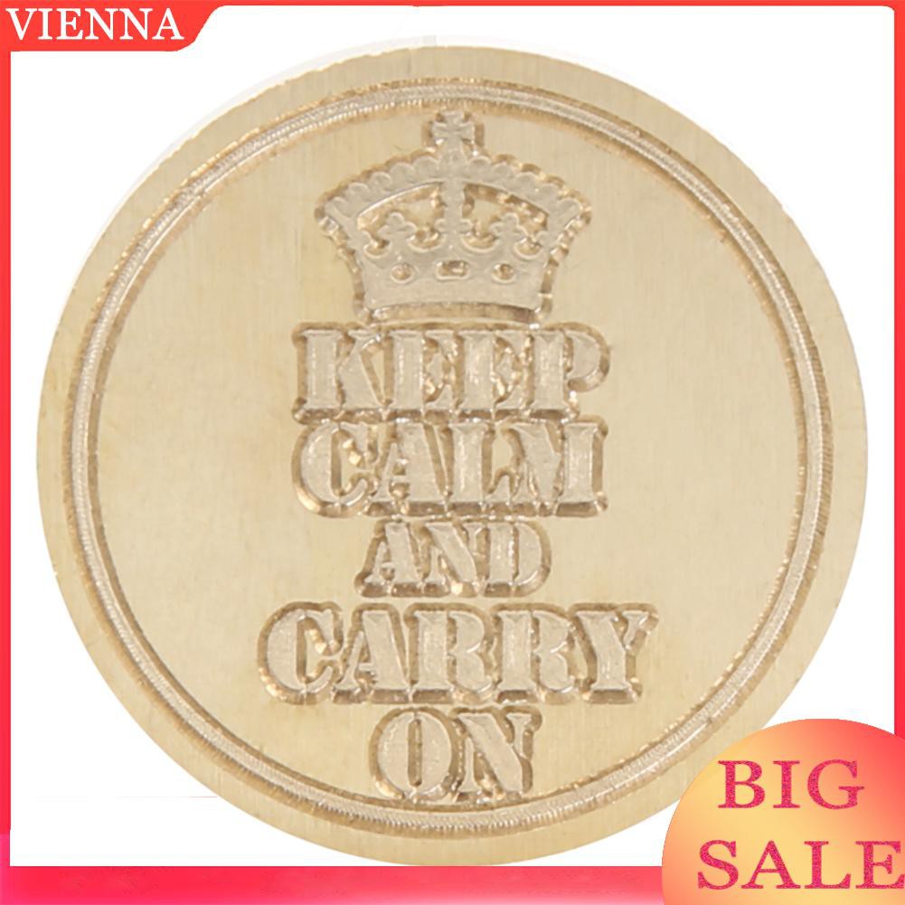 Đầu Con Dấu Sáp Cổ Điển 25mm