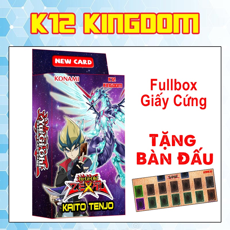 Bài Yugioh ❤️FREESHIP❤️ Thẻ bài Galaxy-Eyes Kaito Tenjo deck 54 lá