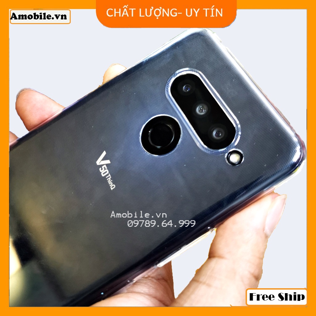 Ốp lưng Lg V50, V50s,V60, G8, G8X, Velvet HÀNG CAO CẤP/ ỐP silicon trong suốt lg CHỐNG SOCK CHỐNG VA ĐẬP tại Amobile.vn