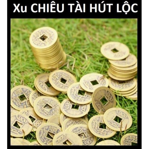[SHOPEE TRỢ GIÁ] Đồng Tiền Xu  làm vật thờ cúng hút may mắn Âm Dương Chiêu Tài Rước Lộc
