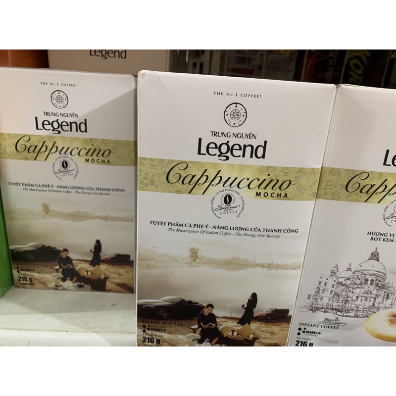 Cà Phê Hoà Tan Cappuccino Hộp 216g (12 gói x18g) | BigBuy360 - bigbuy360.vn
