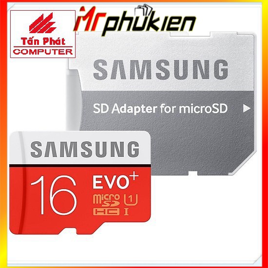 THẺ NHỚ MICROSD SAMSUNG EVO 16GB CLASS 10 - MrPhukien