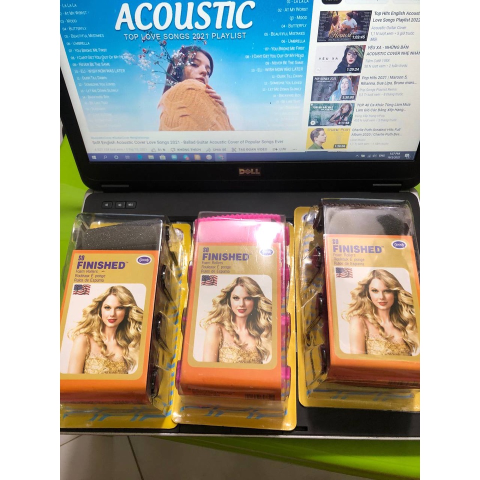 Lô quấn tóc hộp 8 cái