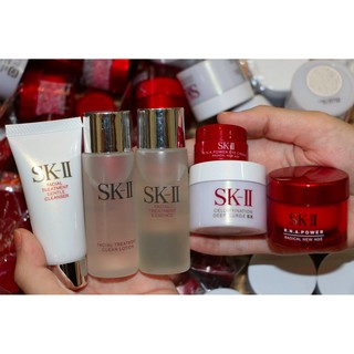 Trọn bộ combo dưỡng da sk-ii the face