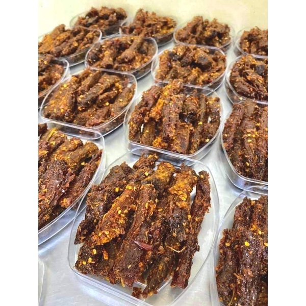 Khô bò cây que Đắk Lắk thịt loại đặc biệt túi zip 500gr
