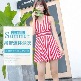 Bikini kẻ dáng xòe Quảng Châu