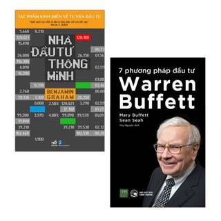 Sách - Combo Đầu Tư Thông Minh: Nhà Đầu Tư Thông Minh + 7 Phương Pháp Đầu Tư Warren Buffet