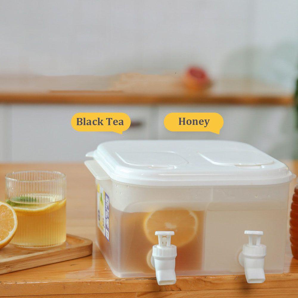 PISTA Bình Đựng Nước 5L Chịu Nhiệt Có Vòi Kép Tiện Dụng Cho Gia Đình