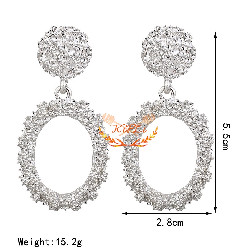 KIFIL Vintage Punk Style Long Earrings for Women