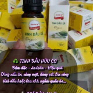 Tinh dầu sả nguyên chất Cầu Bình An chai 10ml