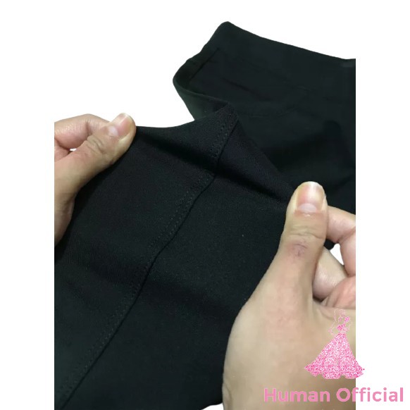 Quần legging nữ Human cạp cao nâng mông xuất hàn siêu co giãn cao cấp dáng dài | BigBuy360 - bigbuy360.vn