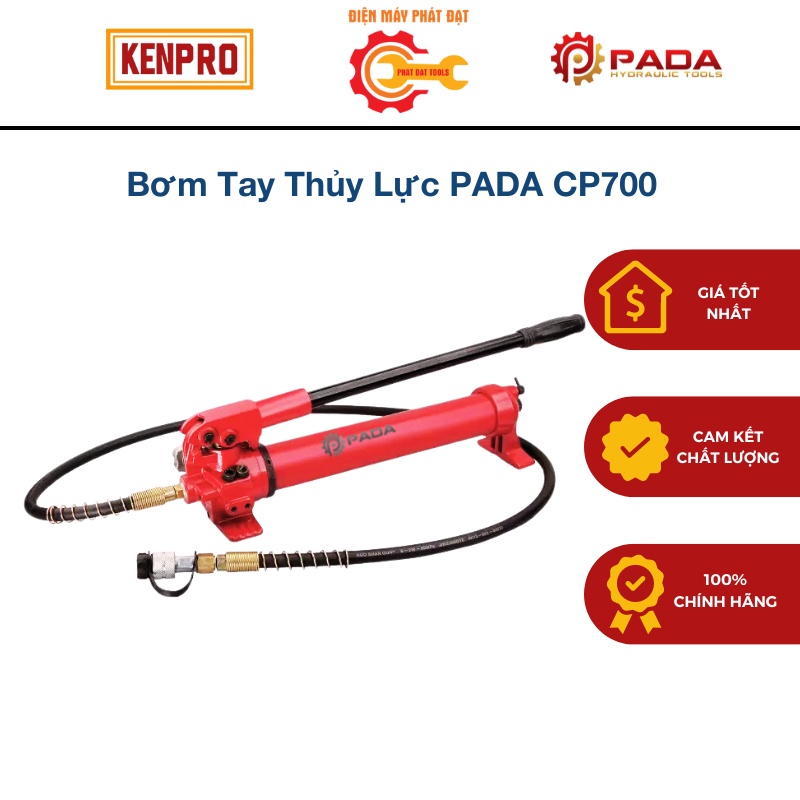 Bơm tay thủy lực CP700 -Tay bơm thủy lực CP-700 PADA