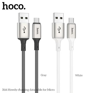 Cáp sạc nhanh Hoco X66-,Micro,TypeC. Sạc nhanh 2.4A