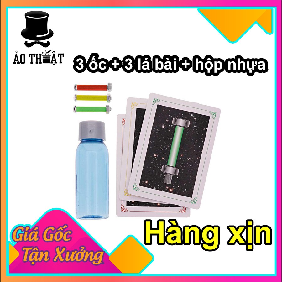 Trò chơi thách thức IQ vô cực - Ba ốc tiên tri 3 màu xanh,vàng,đỏ