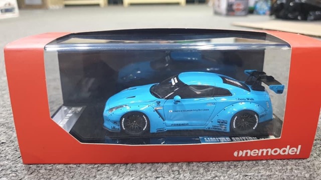 Mô Hình Nissan GTR R35 LB-Works Liberty Walk 1:43 ONE MODEL