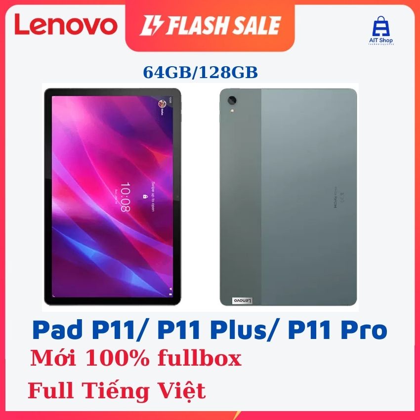 Máy Tính Bảng Lenovo Xiaoxin Pad P11, Xiaoxin Pad P11 plus Mới 100% fullbox Bộ nhớ 64GB + 128GB Full Google | Màn 2K 11i | BigBuy360 - bigbuy360.vn