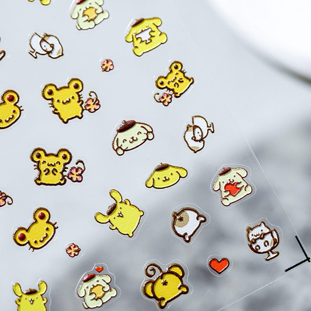 Nhãn Dán Móng Tay 5D Hình Hoạt Hình Chihiro Ogino Spirited Away