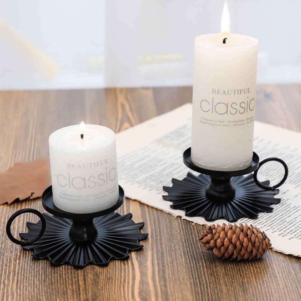 GOGOUP Bộ 2 Giá Đỡ Đèn Cầy Dùng Trang Trí Tiệc