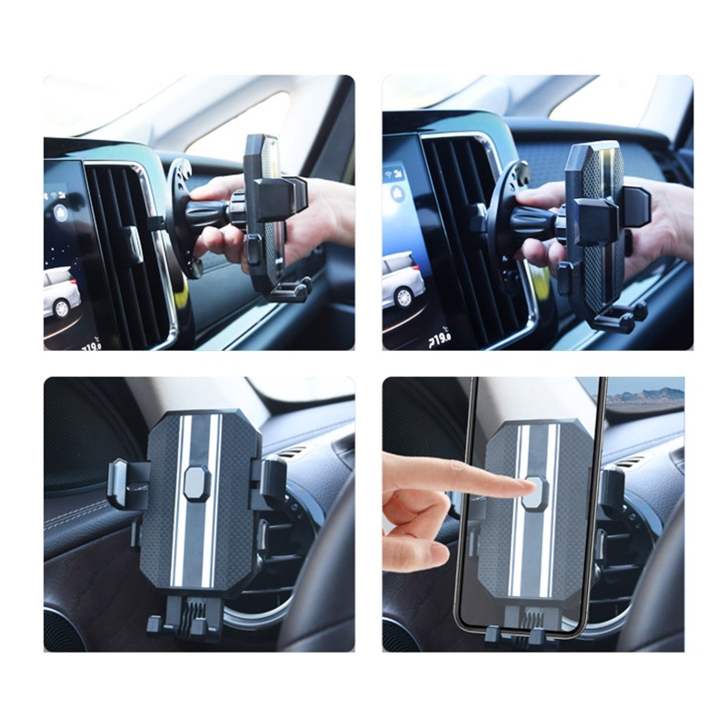 Giá Đỡ Điện Thoại / GPS Thông Dụng Gắn Khe Điều Hòa Xe Hơi