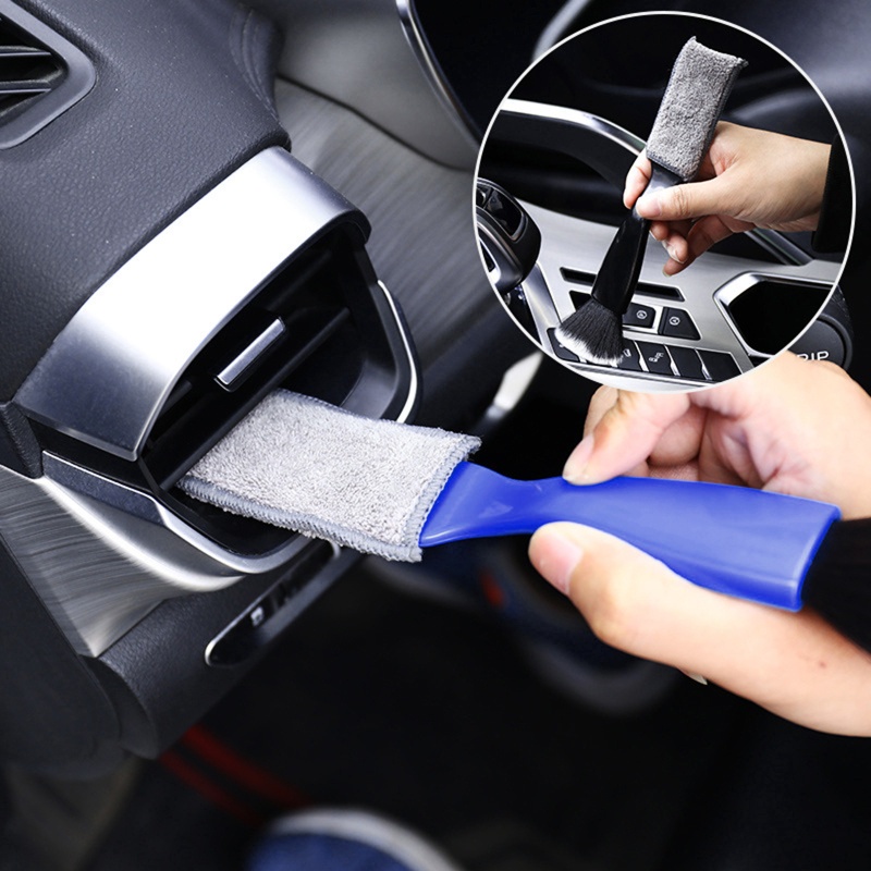 Chổi Quét Bụi Làm Sạch Lỗ Thông Gió Máy Điều Hòa Xe Hơi