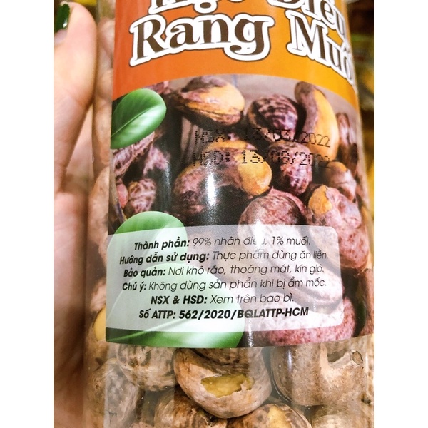 Hạt điều rang muối Zòn Zòn 500gr