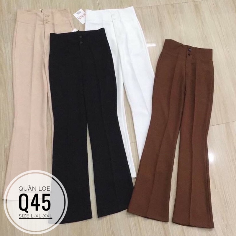 BIGSIZE Quần loe Q45