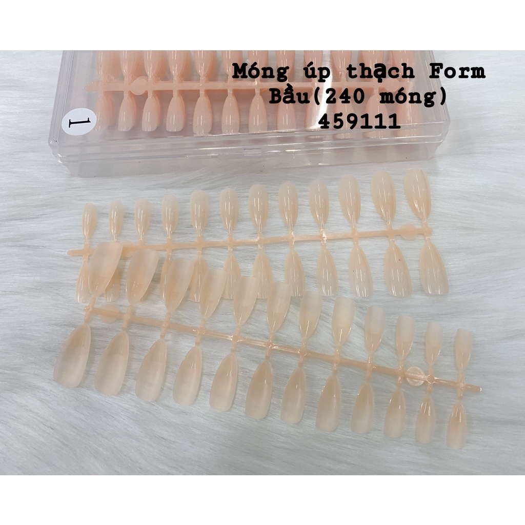 Móng Úp Thạch BẦU Nhiều Màu 240 MÓNG