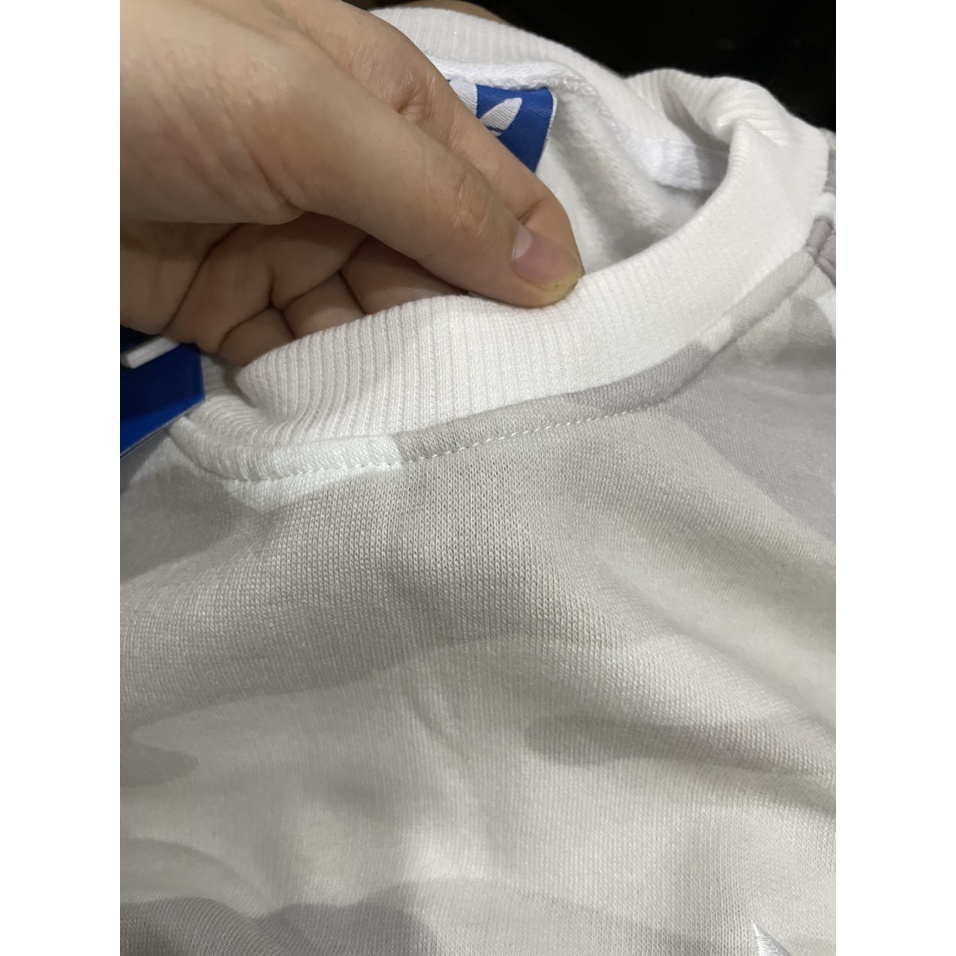 Áo Thun Nam Nữ Sweater Nỉ Thu Đông Adidas 3 Sọc tay dài UNISEX LOGO 5 MÀU