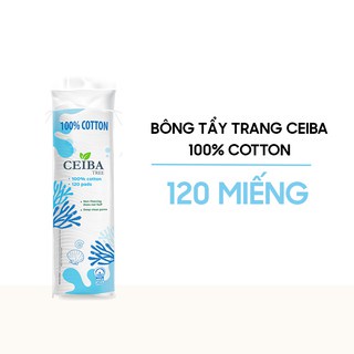 Bông Tẩy Trang Ceiba 100% Chất Liệu Cotton 140 Miếng