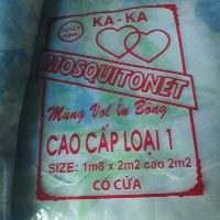Mùng Vol Bông Cao Cấp Có Cửa Đủ size