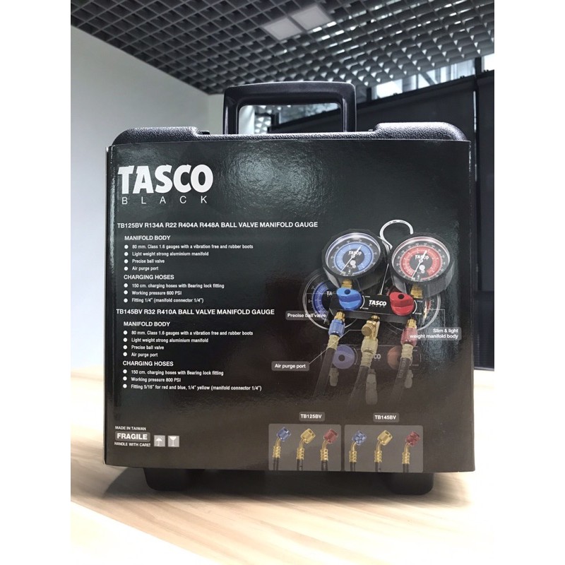 Đồng hồ nạp gas R22 Tasco TB125BV