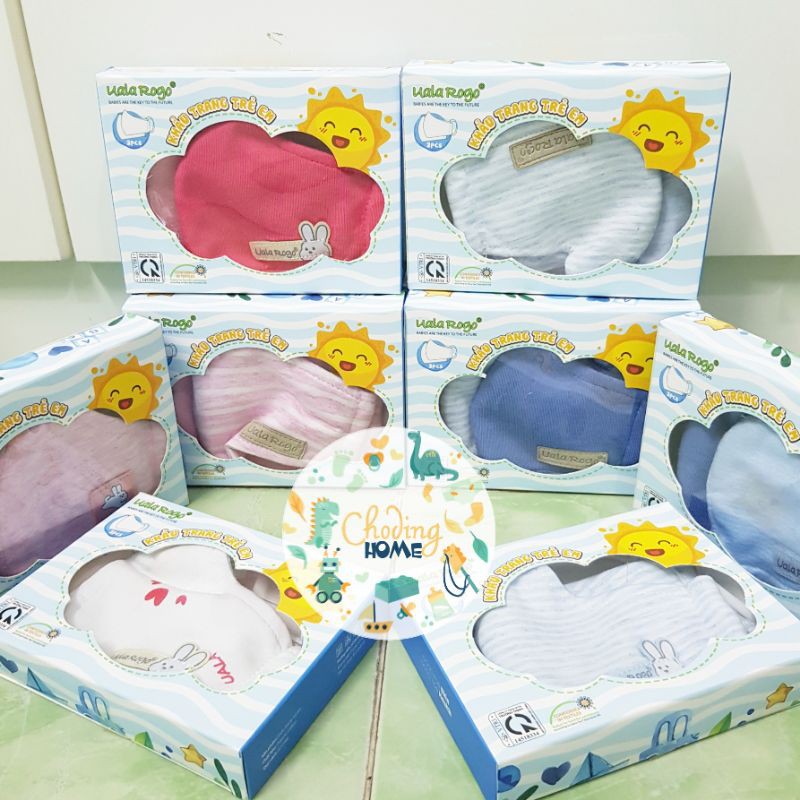 Set 2 Khẩu Trang Vải Organic Cotton Uala Cho Bé (Được Chọn Set) • Choding Home | BigBuy360 - bigbuy360.vn
