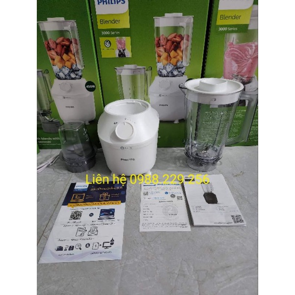 Máy xay sinh tố Philips HR2041/10 HR2041/50- Hàng nhập khẩu