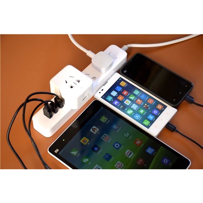 Ổ cắm điện XM Power Strip XMCXB01QM tích hợp cổng sạc USB